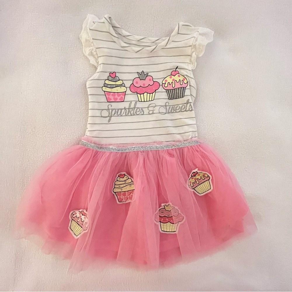 Nannette Sparkles & Sweets Tulle Cupcake Dress
